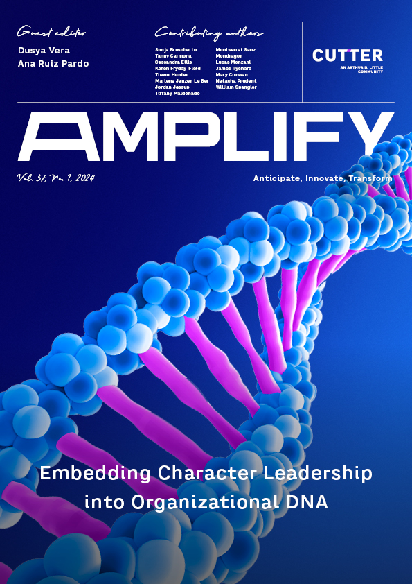 Amplify: embedding character leadership into organizational DNA