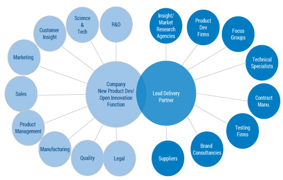 Figure 2 — Typical BI partner network.