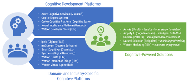 Figure 1 — The market for cognitive products.