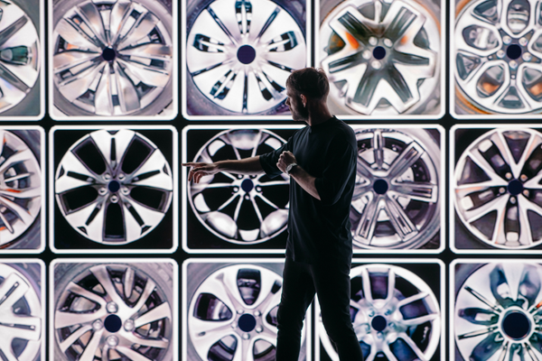 Figure 1. Generative AI for wheel design at Audi (source: Audi MediaCenter)