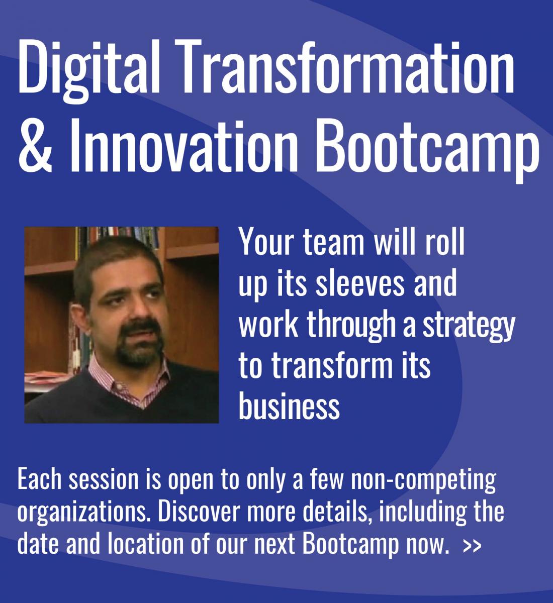 Digital Transformation & Innovation Bootcamp October 2527 Cutter