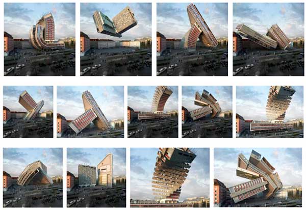 Figure 1 – Think “flexible buildings,” not “fixed buildings.” (Source: “NHDK” series by Victor Enrich, Munich 2012.)