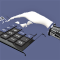 Calculator robot
