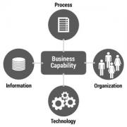 Four components of a business capability.