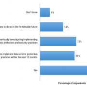 Figure 1 — Does your organization currently have (or plan to implement) data-centric protection and security practices?