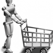 robot shopping