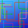 multicolored arrows crossing each other at angles