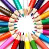 colored pencils