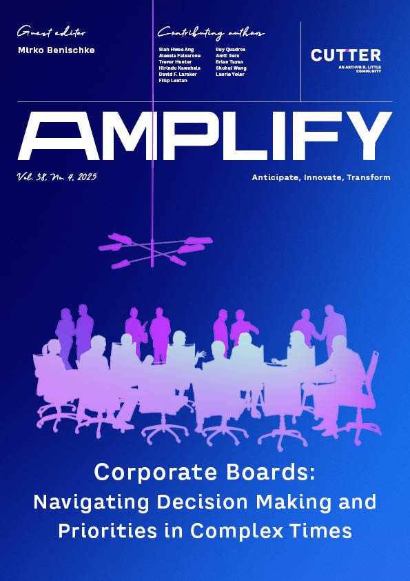 Amplify: Corporate Boards: Navigating Decision-Making & Priorities in Complex Times